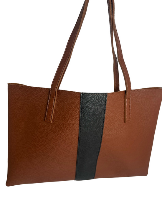 Vince Camuto Handbags - #339 Vince Camuto NWOT Luck Vegan Leather Large Tote Bag